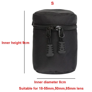 Kameraobjektiv-Tasche Tragbare Objektivhülle DSLR Spiegellose Fotografie-Zubehör Schutzhülle Outdoor