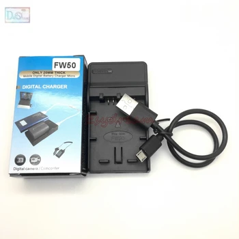 Ladegerät für Sony A6400, A6100, ZV-E10: NP-FW50 USB-Ladegerät NP FW50 Akku NEX ILCE 7S