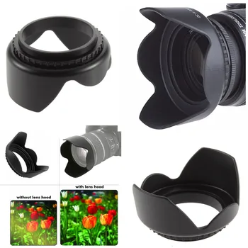 58mm Kamera Gegenlichtblende Für Canon EOS 2000D 4000D 1300D 800D 850D 77D 80D 200D 250D 650D 700D 750D 760D 1000D