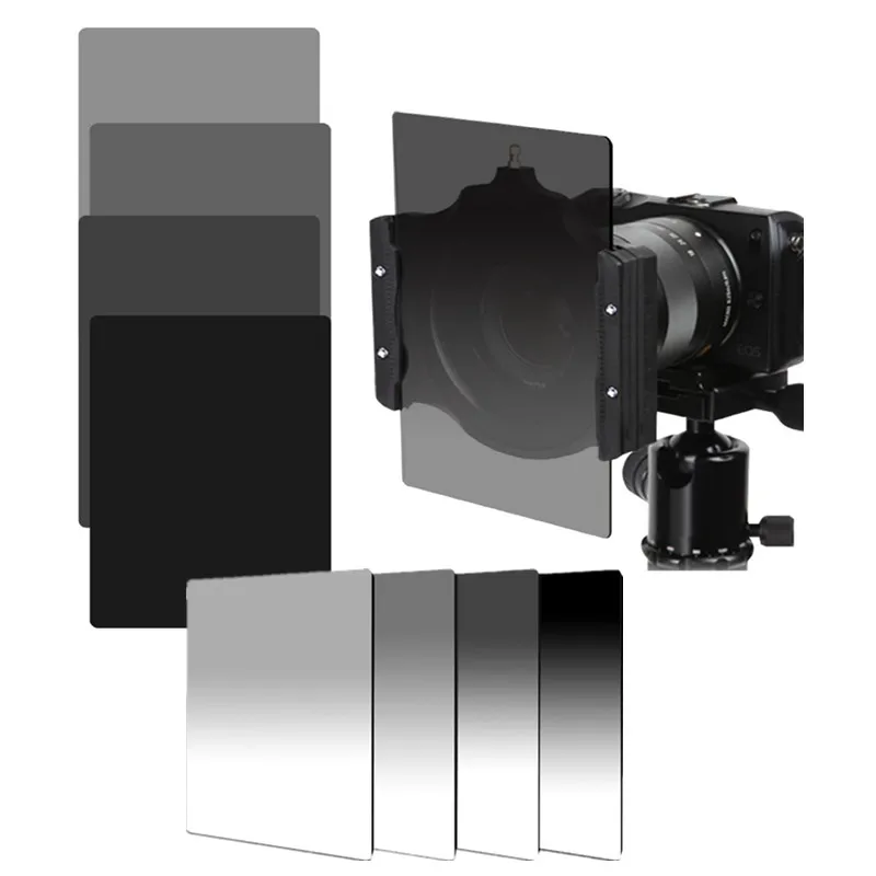 100*150 Neutraldichte-Vollfarbfilter ND 2 4 8 16, Graduelle ND 2 4 8 16 Quadratische Cokin Z-Serie Filter