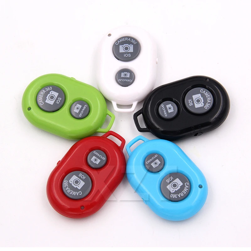 Mini Bluetooth Auslöser Drahtlose Fernbedienung für IOS Android Telefon Kamera Selfie Foto Seite Fernbedienung