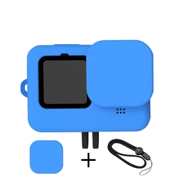 Schutzhülle für GoPro HERO13 Black, HERO12 Black, HERO11 Black: Zubehör Fall schützende weiche Standard-Gehäuse Gummi Silikon Shell Schutz