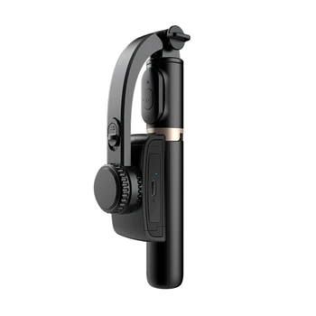 Roreta ER Gimbal-Stabilisator Selfie-Stick Faltbares Kabelloses Stativ mit Bluetooth-Auslöser Einbeinstativ für IOS