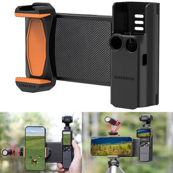 Multifunktionaler Telefonhalter, erweiterbarer Telefonhalter-Adapter, Schutzrahmen-Organizer für Osmo Pocket