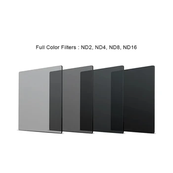 100*150 Neutraldichte-Vollfarbfilter ND 2 4 8 16, Graduelle ND 2 4 8 16 Quadratische Cokin Z-Serie Filter
