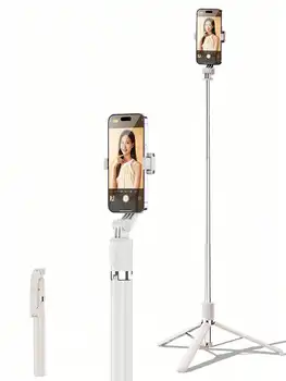 1700mm Selfie Stick Drahtlose Selfie Stick Telefon Stativ Ausziehbarer Ständer Faltbare Einbeinstativ