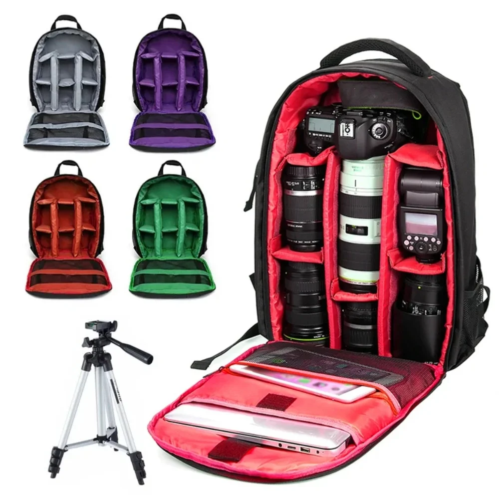 Verschleißfester DSLR-Digitalkamera-Videorucksack für den Außenbereich, wasserdicht, multifunktional, atmungsaktiv, für