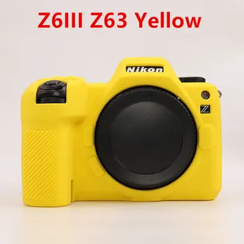 Silikonhülle für Nikon Z6III: Weiche Silikon-Schutzhülle D7500, Gummierte Kameratasche