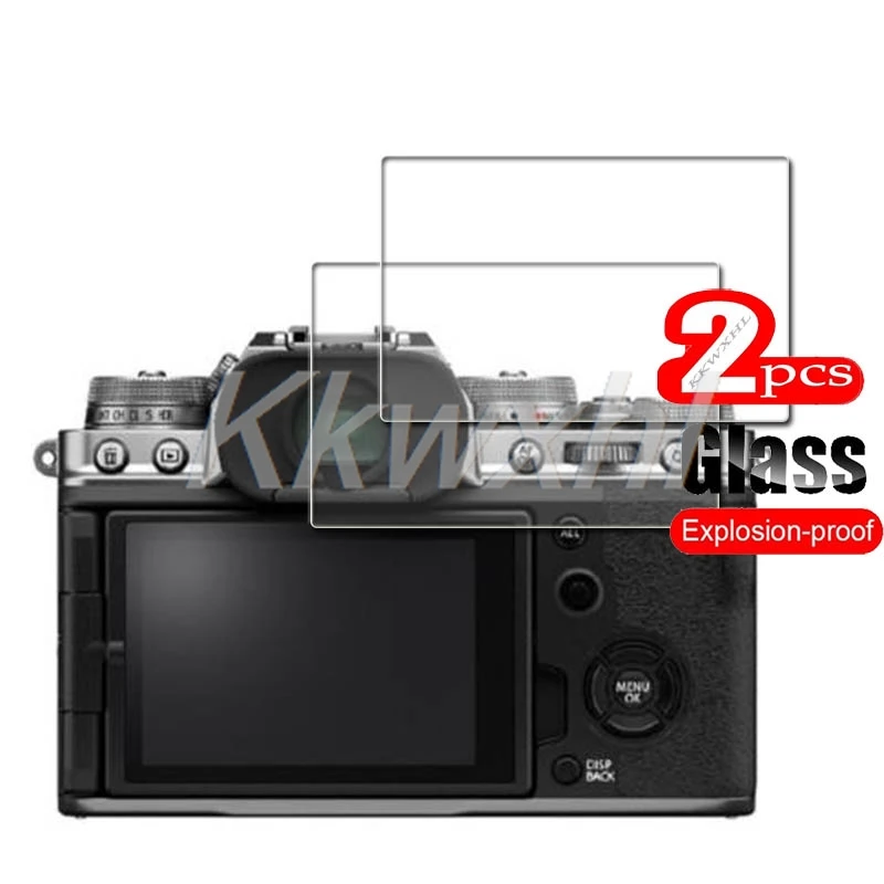 Displayschutz für Fujifilm X100VI: 2PCS Gehärtetem Glas X70 Screen Protector Film Abdeckung
