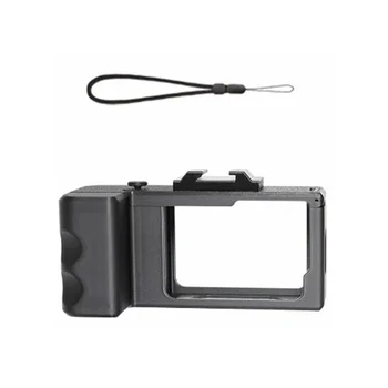 Rahmen für GoPro HERO13 Black, HERO12 Black, HERO11 Black: StreetGrip Vlog Halter Foto Griff Sport Kamera Quick Release Grip Halter Schießen Zubehör