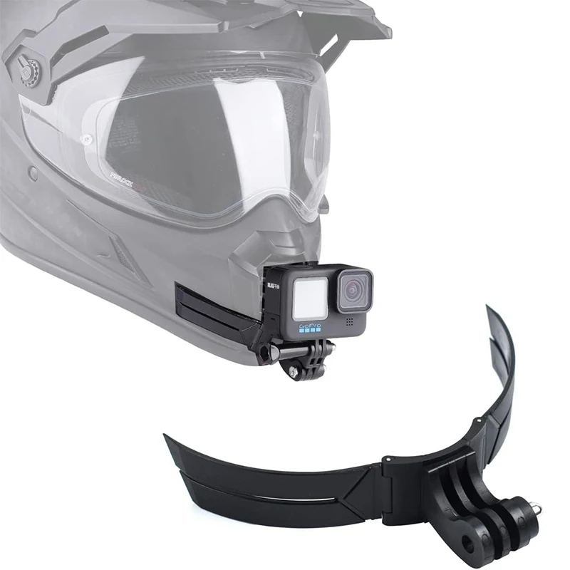 Motorradhelm Kinnständer Halterung Vollgesichtshalter für GoPro 13 12 11 10 9 8 DJI Action 6 5 NANO Action Kamera Zubehör