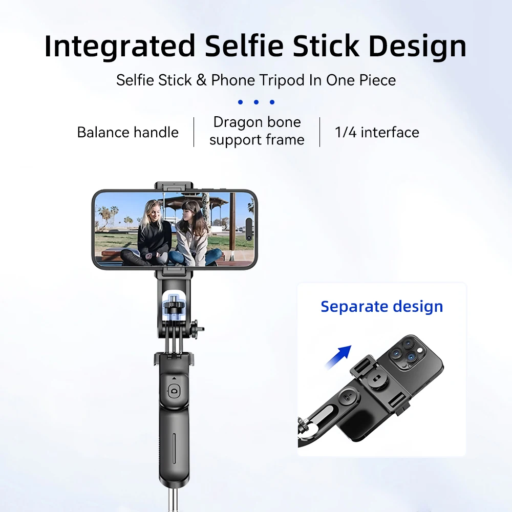 67 Zoll F16 ausziehbares Bluetooth-Selfie-Stick-Stativ, kabelloser Telefonhalter mit 1/4 Schraube, kompatibel mit Smartphone-Kamera