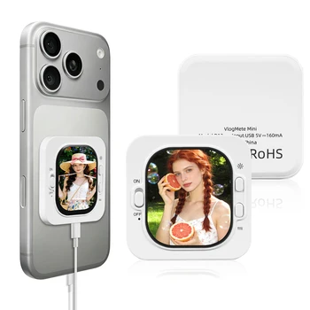Telefon Vlog Selfie Monitor Bildschirm Telefon Halter Clip Halterung Hinten Kamera Selfies Vlogging Live