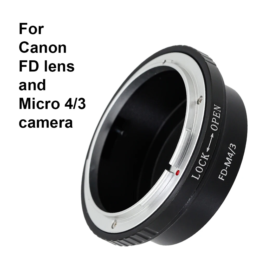 FD-M4/3 Für Canon FD / NFD Objektiv - Micro 4/3 M4/3 Mount Adapter Ring FD-Micro 4/3 für Panasonic G,GF,GX,GH Olympus