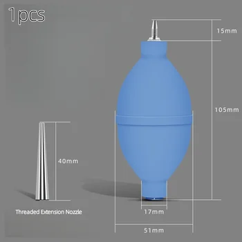 2in1Handheld-Luftgebläsebirne aus Gummi | Schnelles Staubentfernungsgerät für Linsen, Tastaturen, Telefone und