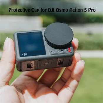 Schutzhülle für DJI Osmo Action 5 Pro, Osmo Action 4, Osmo Action 3: Kameraobjektiv-Staubschutz, rutschfestes