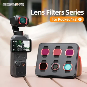 ND-Filter-Set für DJI Osmo Pocket 4 3 Kameraobjektivfilter CPL UV ND8 ND16 ND32 ND64 Filter Pocket 4 3 Zubehör