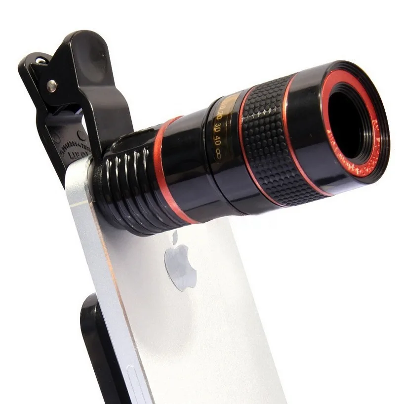Teleobjektiv für Telefon, Kamera, universelles Zoom-Objektiv, hochauflösender Fokussierungseffekt, Fotografie, große Lichtdurchlässigkeit, hohe Farbe