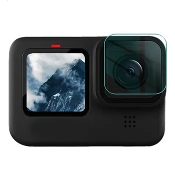 Displayschutz für GoPro HERO11 Black: Displayschutzfolie aus gehärtetem Glas, Kameraobjektiv-Schutzfolie auf der Rückseite, 9H-Härte