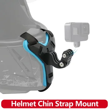 Halterung für GoPro HERO13 Black: Motorradhelm Kinnriemenhalterung für SJCAM SJ4000 AKASO Action Kamerazubehör