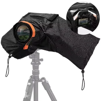 Wasserdichte Kamera-Regenhülle Regenschutz Staubschutzhülle für Canon Sony Nikon Panasonic Fuji DSLR Kamera