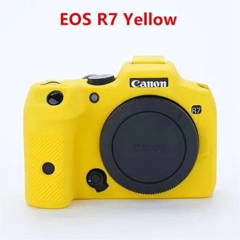 Silikonhülle für Canon EOS R7: Weiche Silikon Rüstung Kamera Körper Fall RP Schutzhülle Gummi Abdeckung
