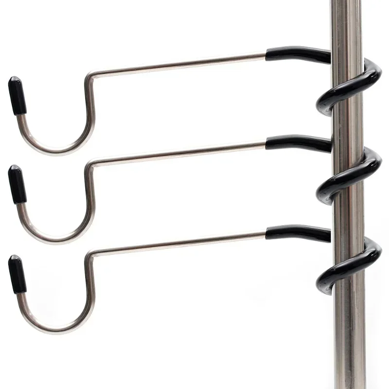 Edelstahl Licht Ständer Halter Haken Tragbare Zelt Pole Lampe Aufhänger Jagd Angeln Laterne Aufhänger Outdoor Camping