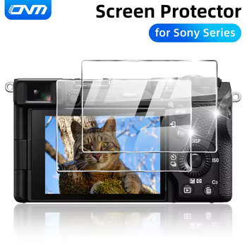 Displayschutz für Sony A7 IV: 2PCS gehärtetes Glas Displayschutzfolie