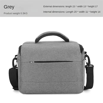 DSLR-Tasche, Handtaschen, Nylon-Umhängetasche, Kameratasche, tragbar, für Fotografen, für Sony, Nikon, Canon