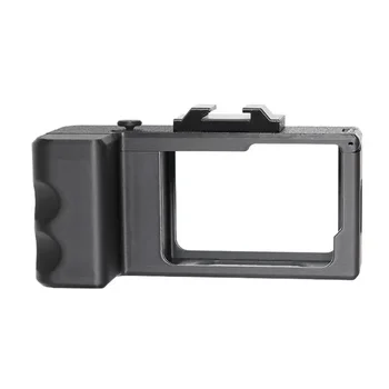 Rahmen für GoPro HERO13 Black, HERO12 Black, HERO11 Black: StreetGrip Vlog-Halterung Sportkamera