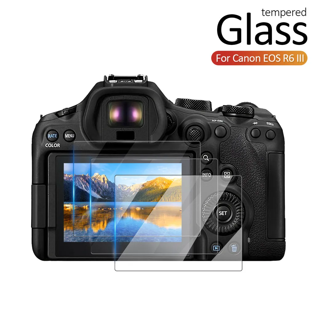 Displayschutz für Canon EOS R8: 2 Stück 9H gehärtetes Glas Displayschutzfolie, kratzfeste -LCD-Display-Schutzfolie