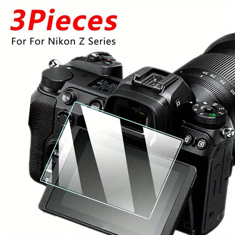 Displayschutz für Nikon Z8: 3 Stück 9H gehärtetes Glas Displayschutzfolie Z FC Kamera Glasfolie