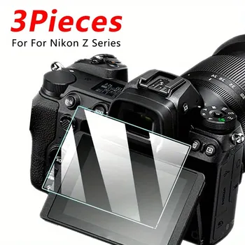 Displayschutz für Nikon Zf: 3 Stück 9H gehärtetes Glas Displayschutzfolie Z FC Kamera Glasfolie