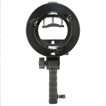 Taschenlampe Halterung Taschenlampe Unterstützung Handheld Handgriff s Form Halterung Zubehör für Bowens Mount Kamera