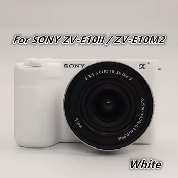 Silikonhülle für Sony ZV-E10 II: Rüstung Haut Gummi Körper Schutzhülle Weiche Silikon Fall Kamera Tasche