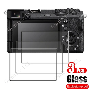 Displayschutz für Sony A7C II: 3PCS 9H Schutz Gehärtetem Glas R M2 Kamera LCD display Screen Protector Abdeckung Film