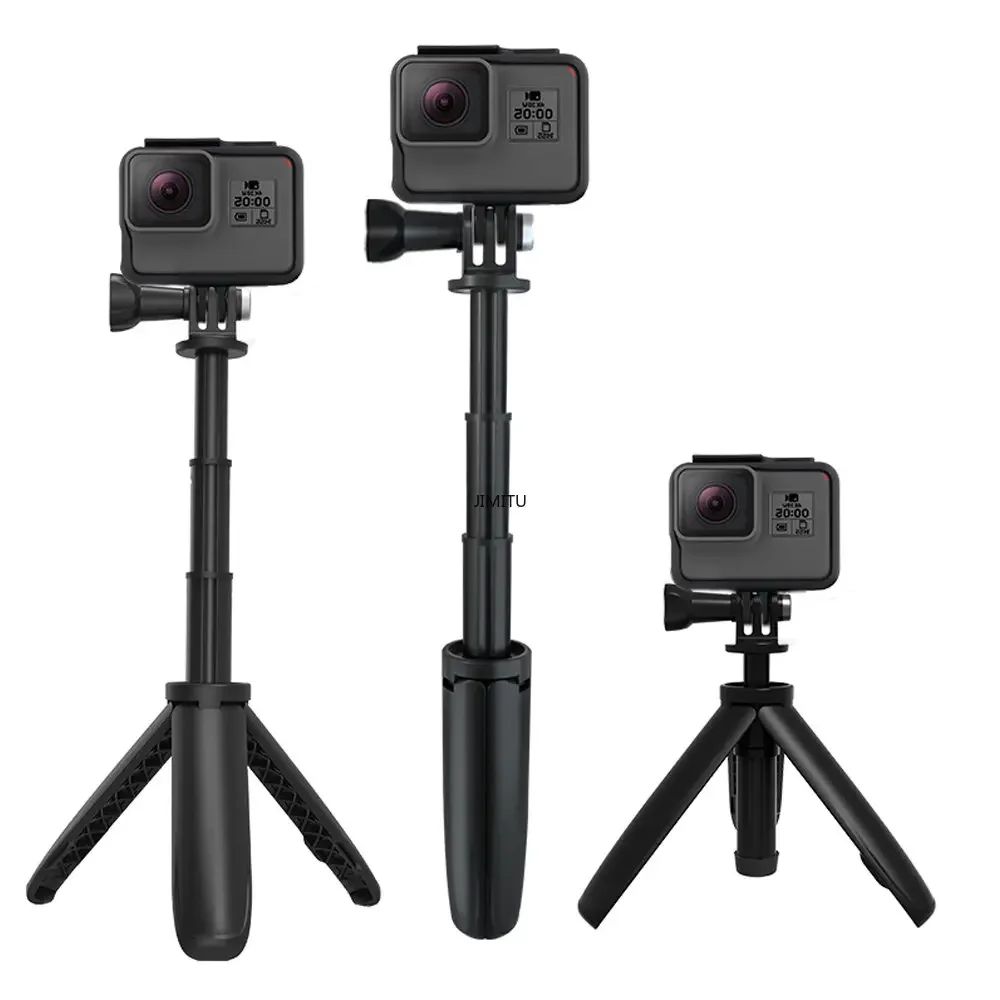 Ministativ für GoPro HERO11 Black: Vlog Stativ faltbares Stativ Mini tragbares Ein beins tativ für schwarz Session Action Kamera Zubehör