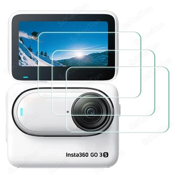 Displayschutz für Insta360 GO 3S: Displays chutz folie Schutz folie kratz festes gehärtetes Glas für insta
