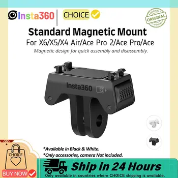Halterung für Insta360 X5, X4, Ace Pro 2: Standard-Magnethalterung mit Schnellverschluss, 2-poliger Adapter