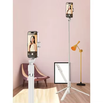 1700mm Selfie-Stick, kabelloser Selfie-Stick, Handy-Stativ, ausziehbarer Ständer, faltbares Einbeinstativ für Smartphones, stabile Aufnahmen