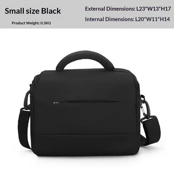 Professionelle DSLR-Kameratasche Einschultrige Tasche Geeignet für Canon Nikon Sony Spiegellose Fototasche