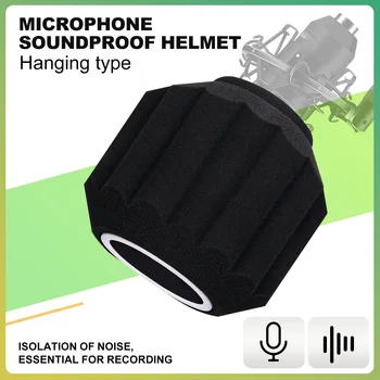 Mikrofon-Windschutz, Pop-Filter, Isolationsball, akustisch, für Aufnahmestudios, Mikrofon