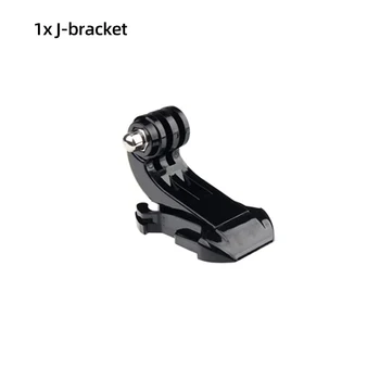 Halterung für GoPro HERO13 Black: Zubehör-Set, Einstellarm, selbstklebende Basisschraube, J-Haken für SJCAM AKASO Action-Kamera