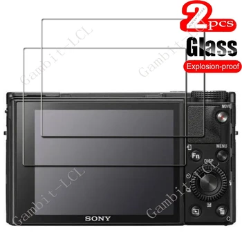 Displayschutz für Sony RX100 VII: 2PCS gehärtetes Glas Kamera Display Screen Protector Film Abdeckung