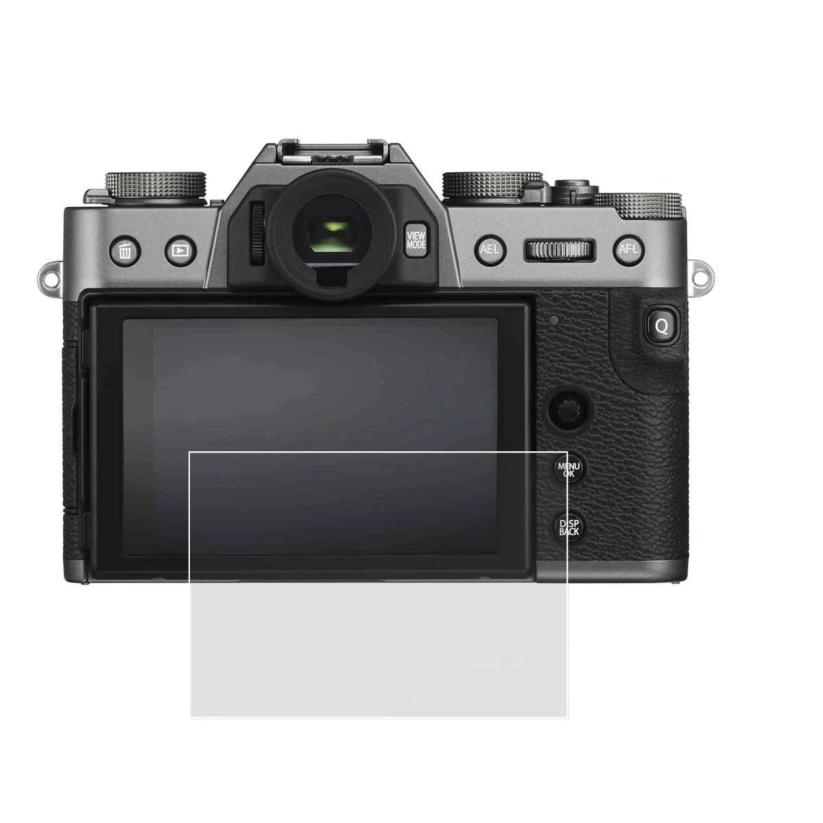 Displayschutz für Fujifilm X-T50, X-S20, X-S10: LCD-Displayschutz