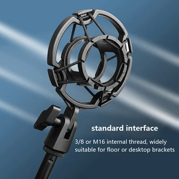 Universal Professionelle Kondensator Mikrofon Shock Mount Halter Studio Aufnahme Halterung Für Große Membran