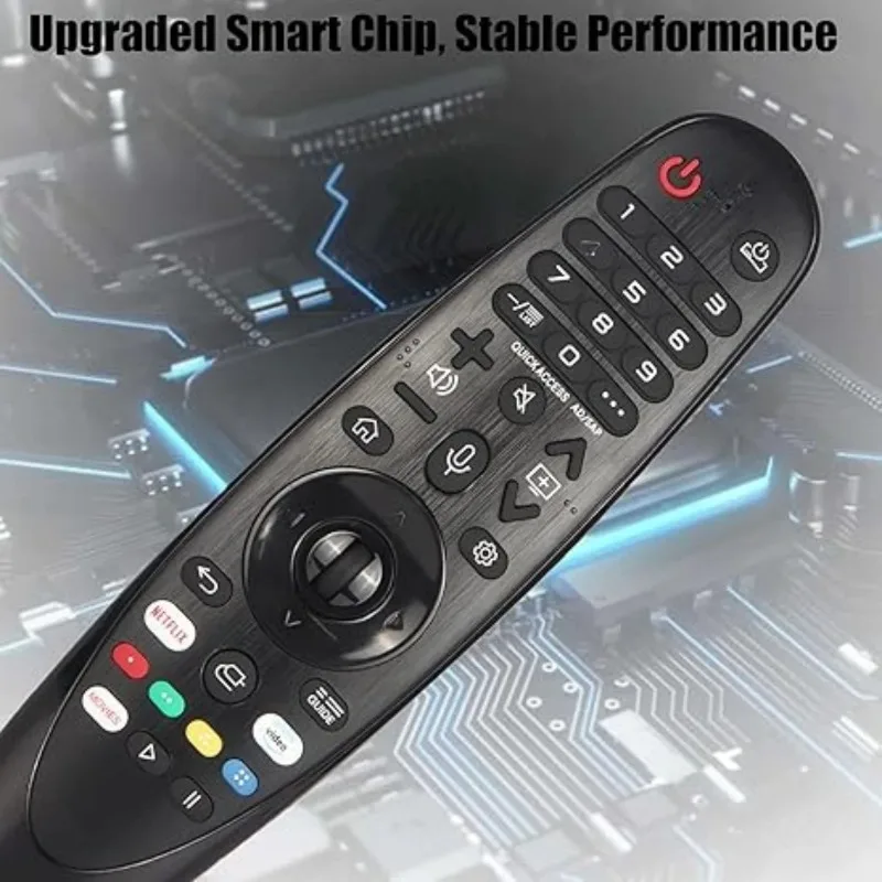 AKB75855501 Infrarot-Fernbedienung mit Sprachfunktion, Ersatz-Controller, kompatibel mit Smart-Fernsehern