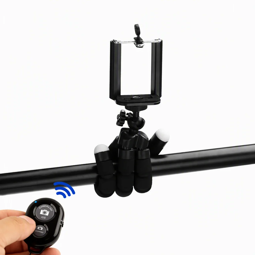 Stativ für Handy, Kamera-Clip, Smartphone-Monopod, Oktopus-Mini-Stativ, Stativ für Handy