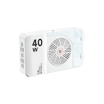 Tragbare LED-Videoleuchte, 40 W, Mini, kleines tragbares Fülllicht mit eingebautem wiederaufladbarem Akku, kann Handy
