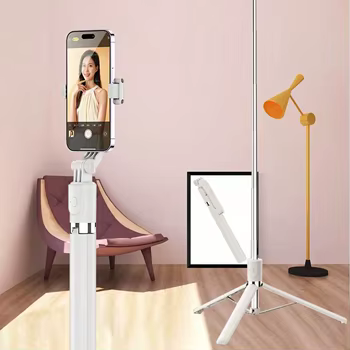 1700mm Selfie Stick Drahtlose Selfie Stick Telefon Stativ Ausziehbarer Ständer Faltbare Einbeinstativ Für Smartphones Balance Steady Shootin